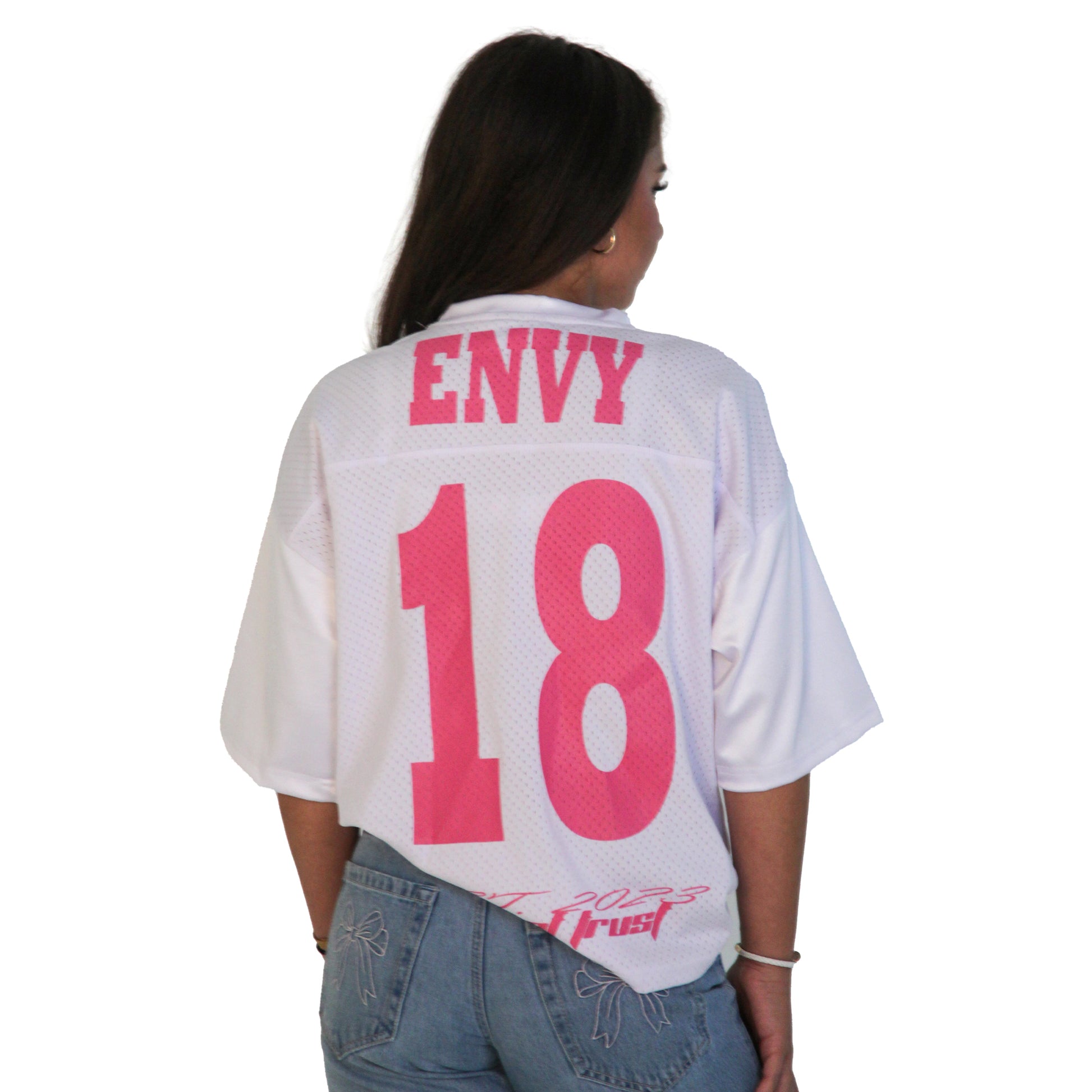 ENVY JERSEY WHITE/PINK