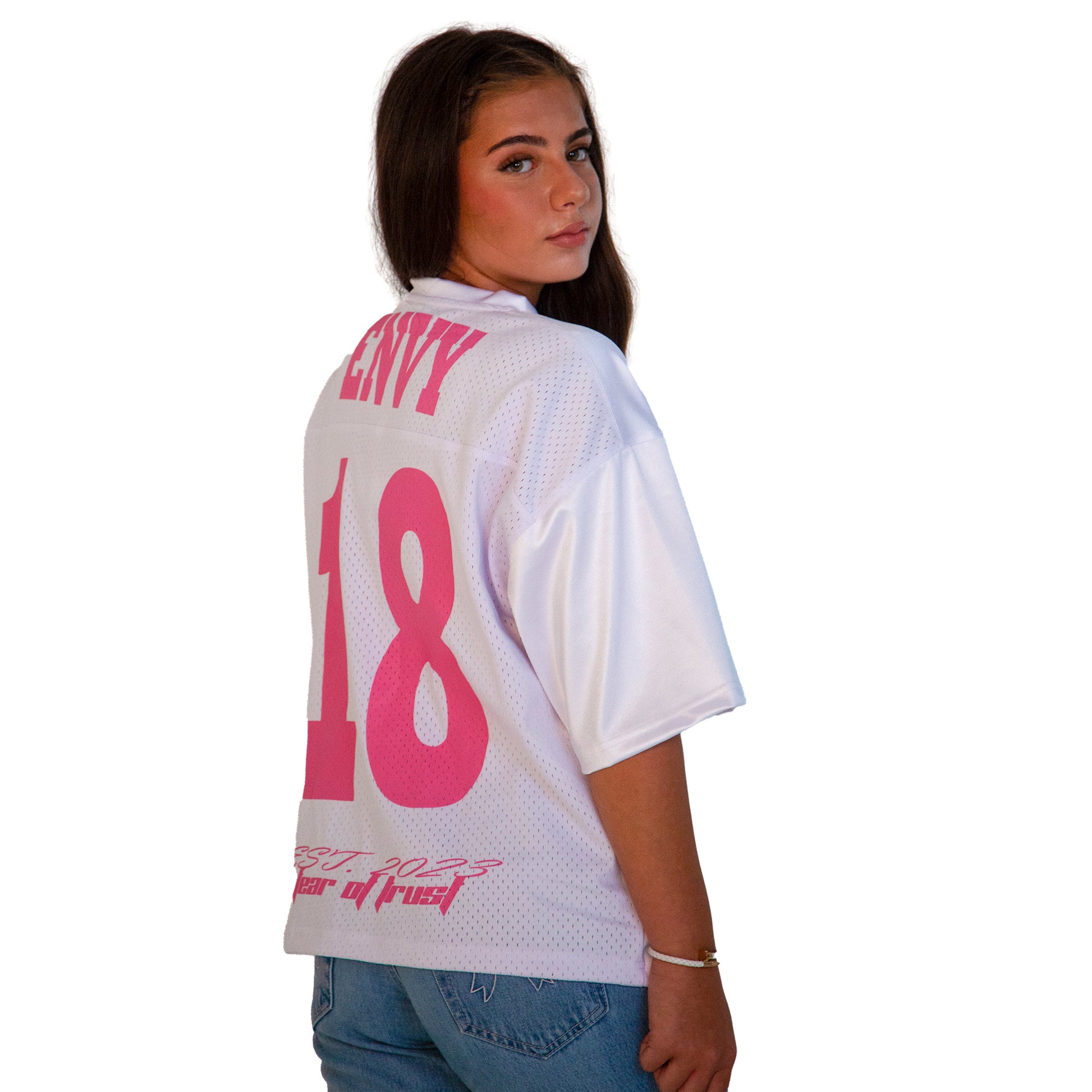 ENVY JERSEY WHITE/PINK