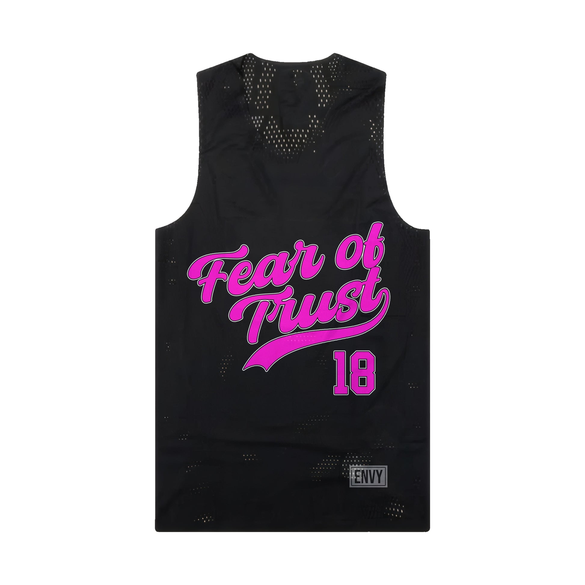 ENVY Trust Issues Mesh Tank - Black